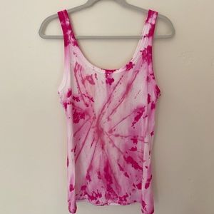 pink tie dye shirt💗